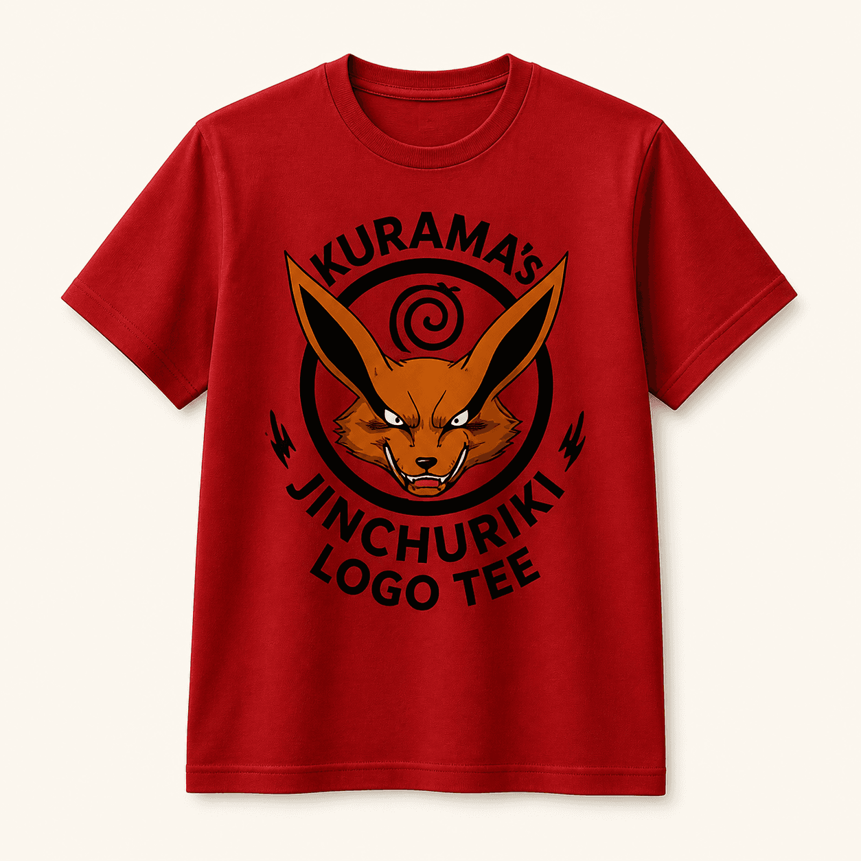 Jinchuriki Logo Tee — Threads by RZN Anime Event Drop