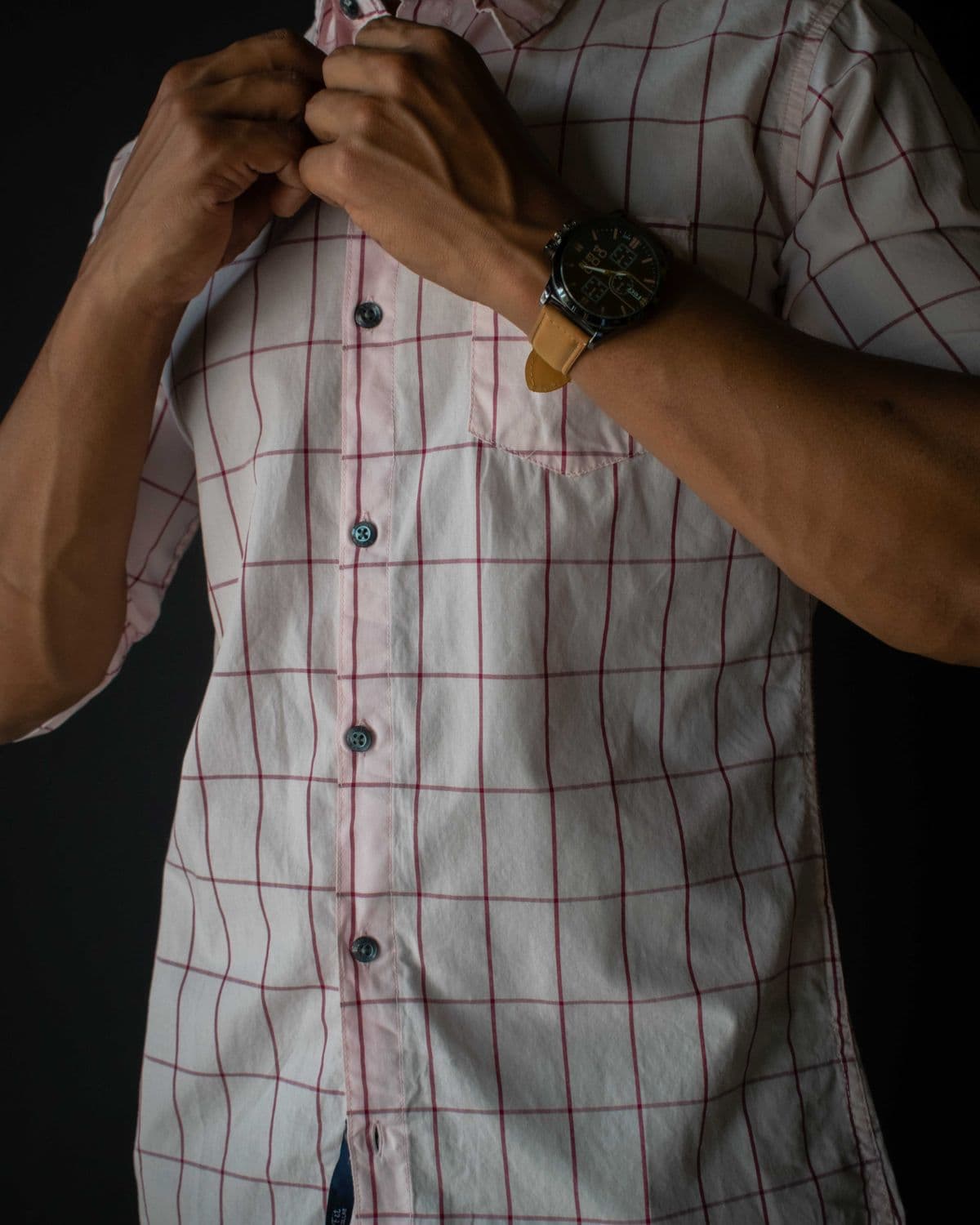 Crochet Trim Shirt