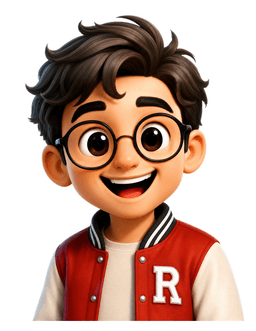 Riz grinning with excitement