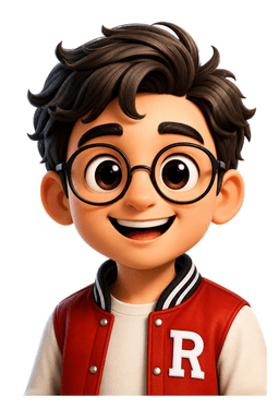 Riz smiling