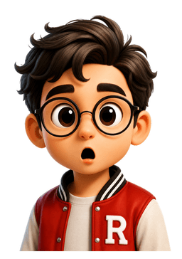 Riz looking surprised